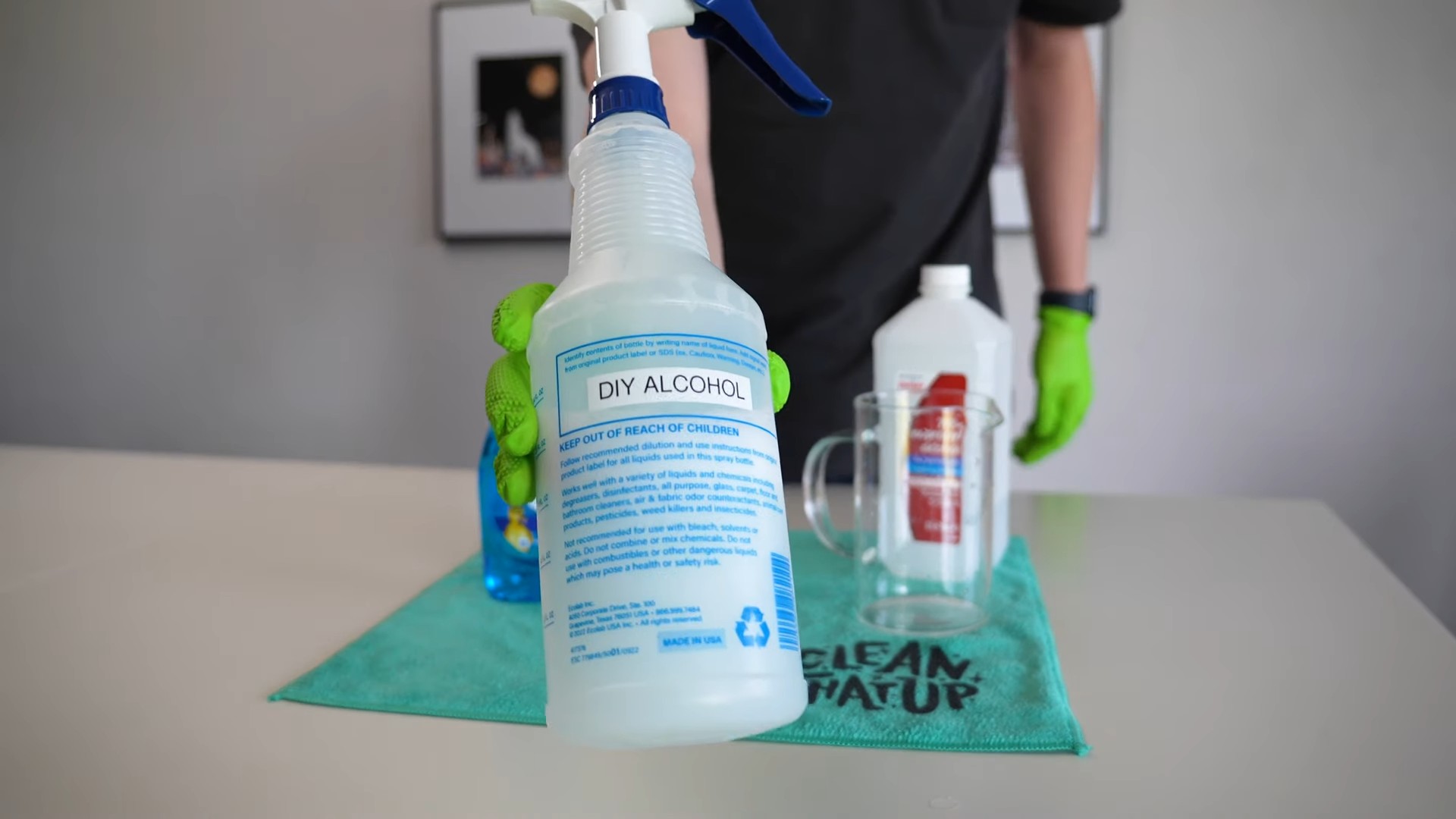 DIY Alcohol Cleaners