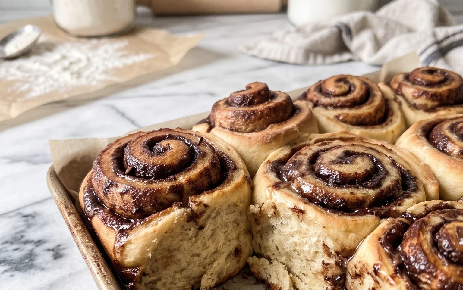 Rouleaux Cannelle Chocolat : Recette Facile