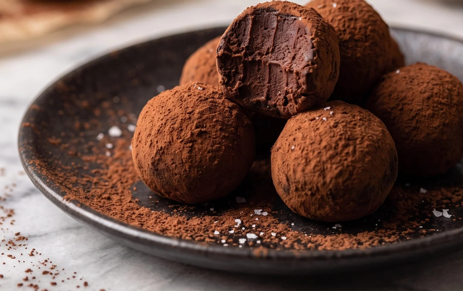 Truffes Au Chocolat, La Recette Fondante