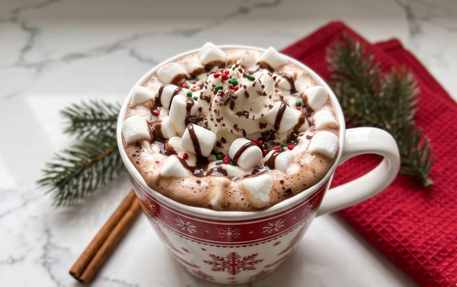 Meilleur Chocolat Chaud du Père Noël : Recette Facile